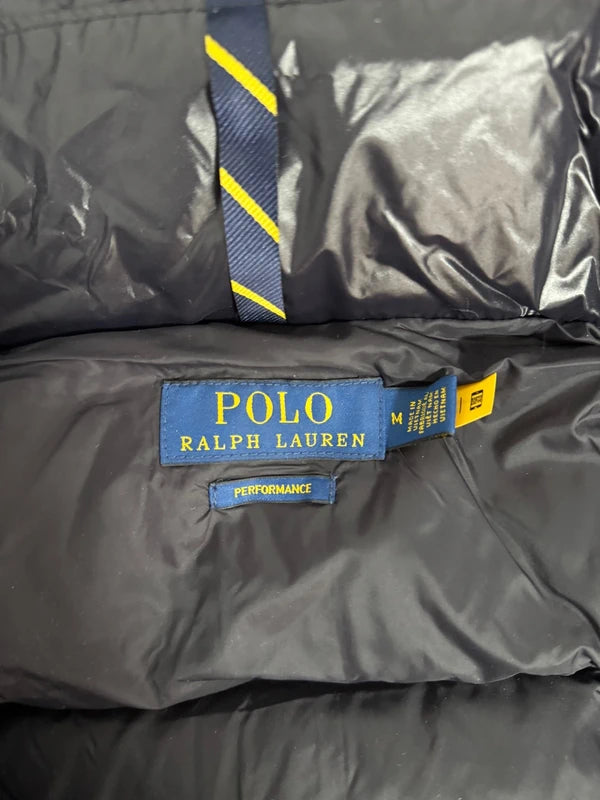 Schwarze Polo RL Winterjacke