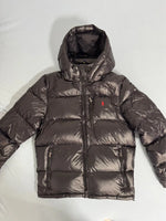Schwarze Polo RL Winterjacke
